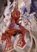 Delaunay, Robert Eiffel Tower or the Red Tower oil painting picture wholesale